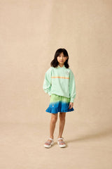 Organic Weekend Sweatshirt in Frosty Jade