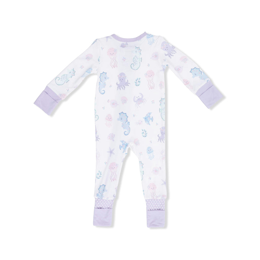Floral Sea Creatures - Convertible Romper