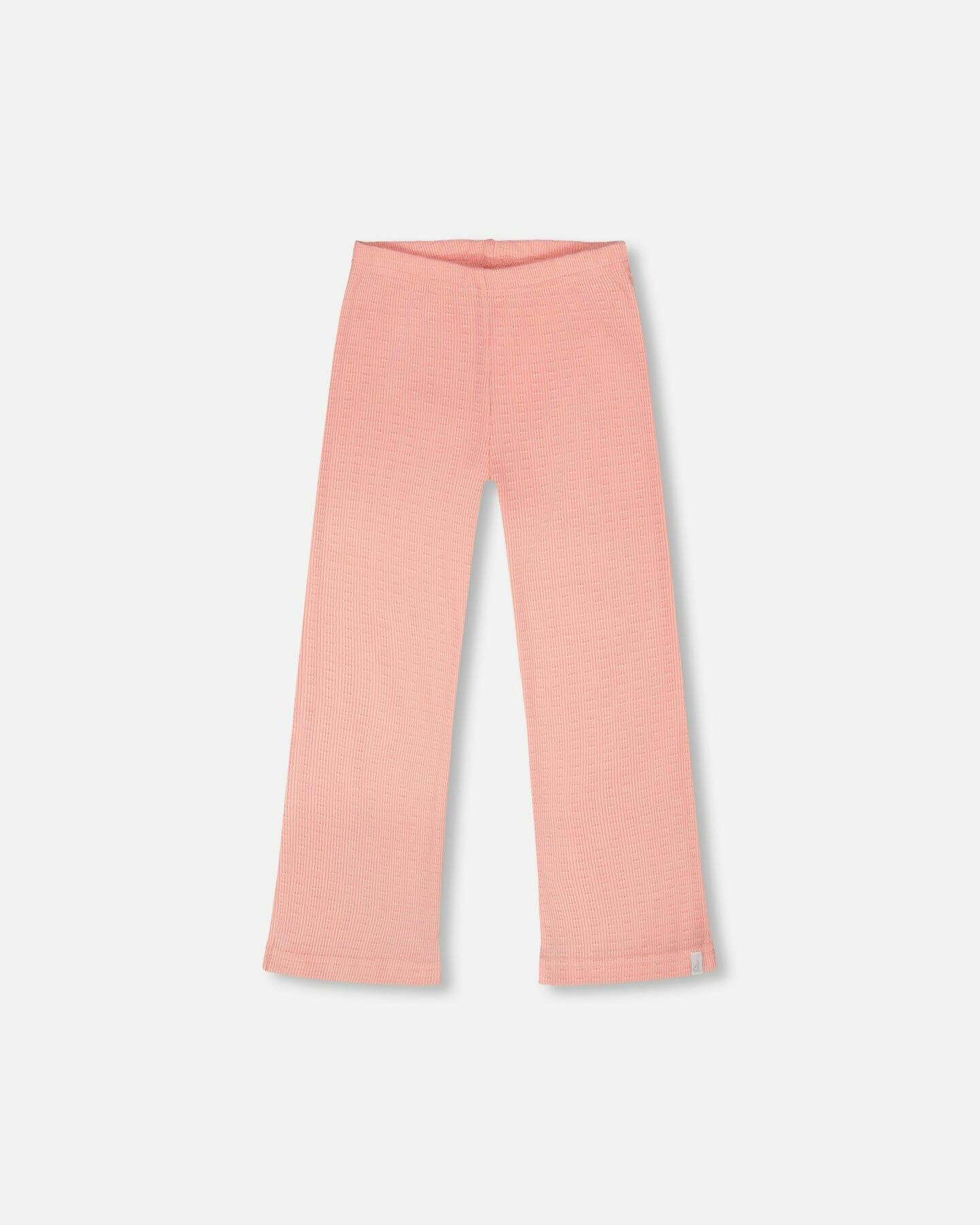 Crinkle Jersey Leggings Peach Pink