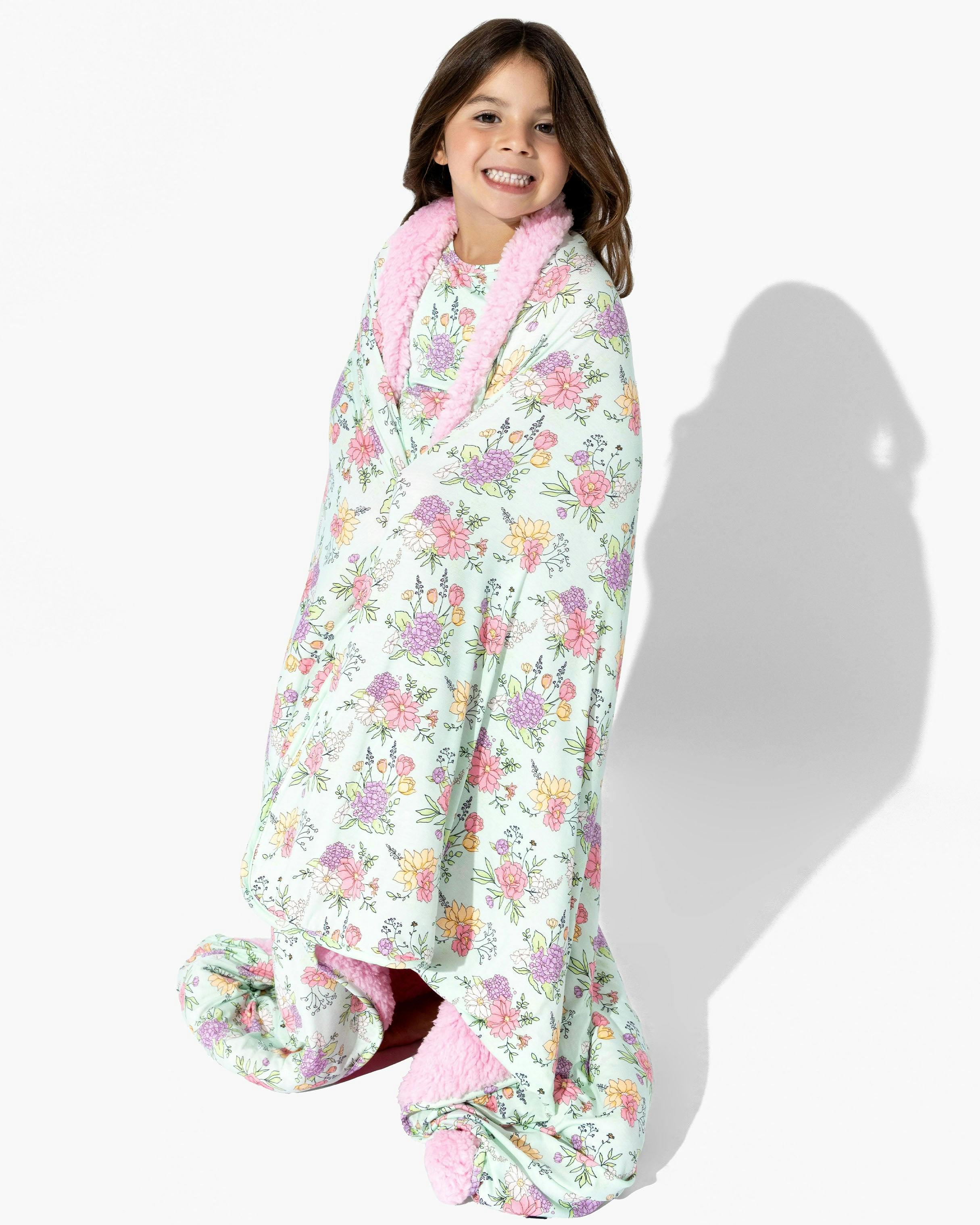 Petals & Posies Bamboo Blanket