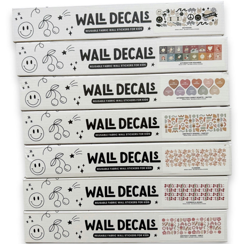 Peel & Stick Fabric Wall Stickers