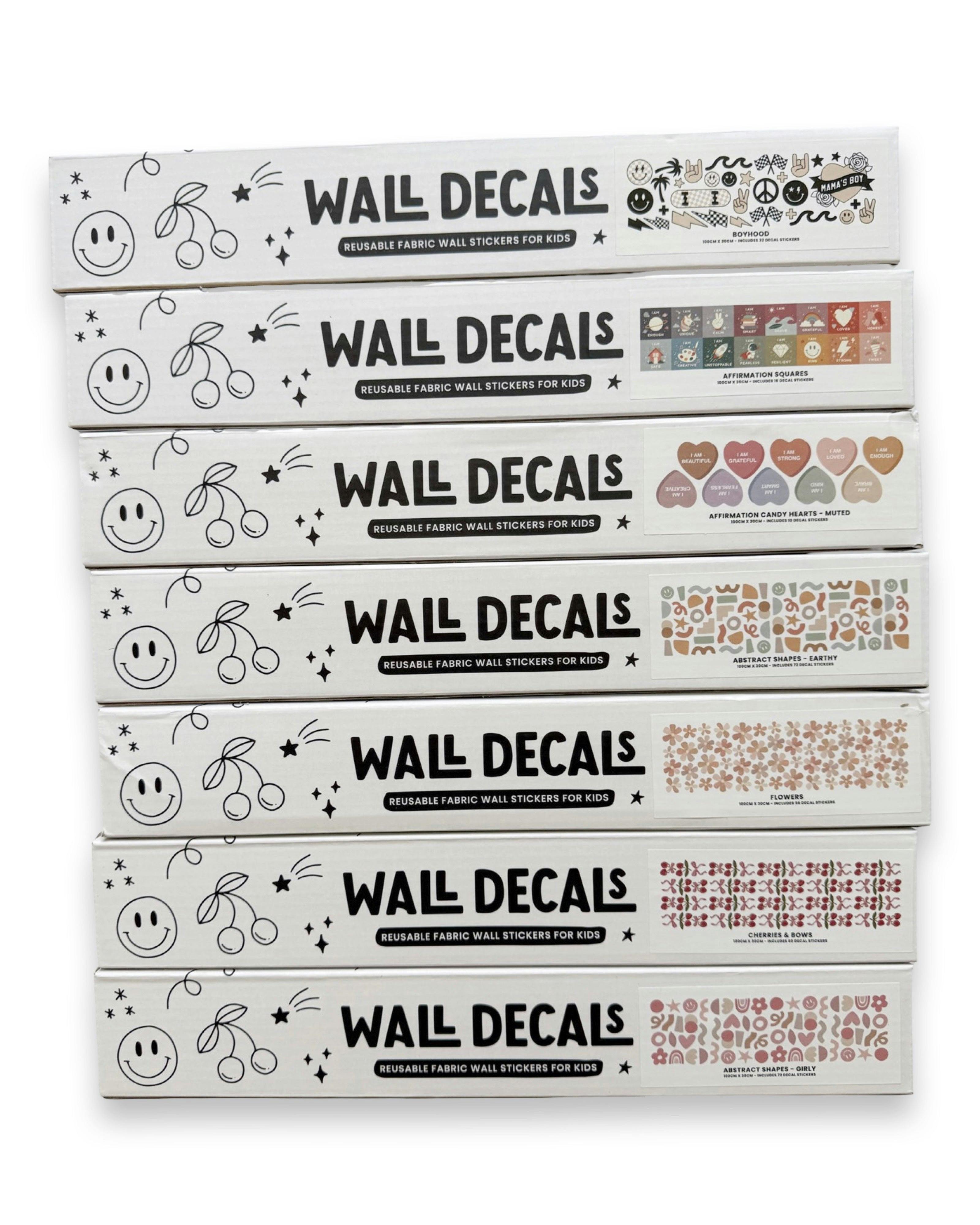 Peel & Stick Fabric Wall Stickers
