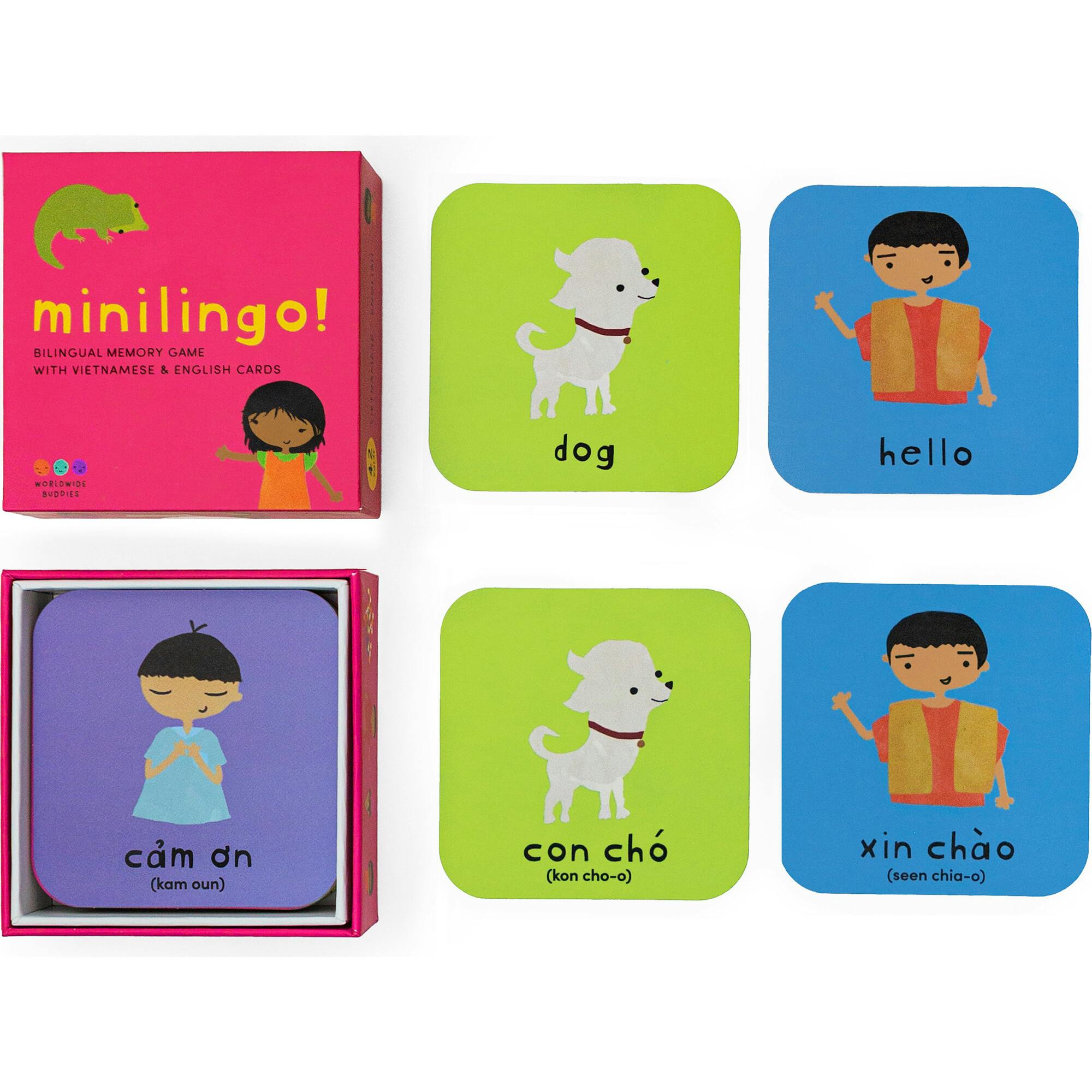 Minilingo, Vietnamese/English Flashcards