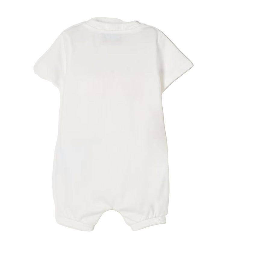 Bear Logo Print Romper