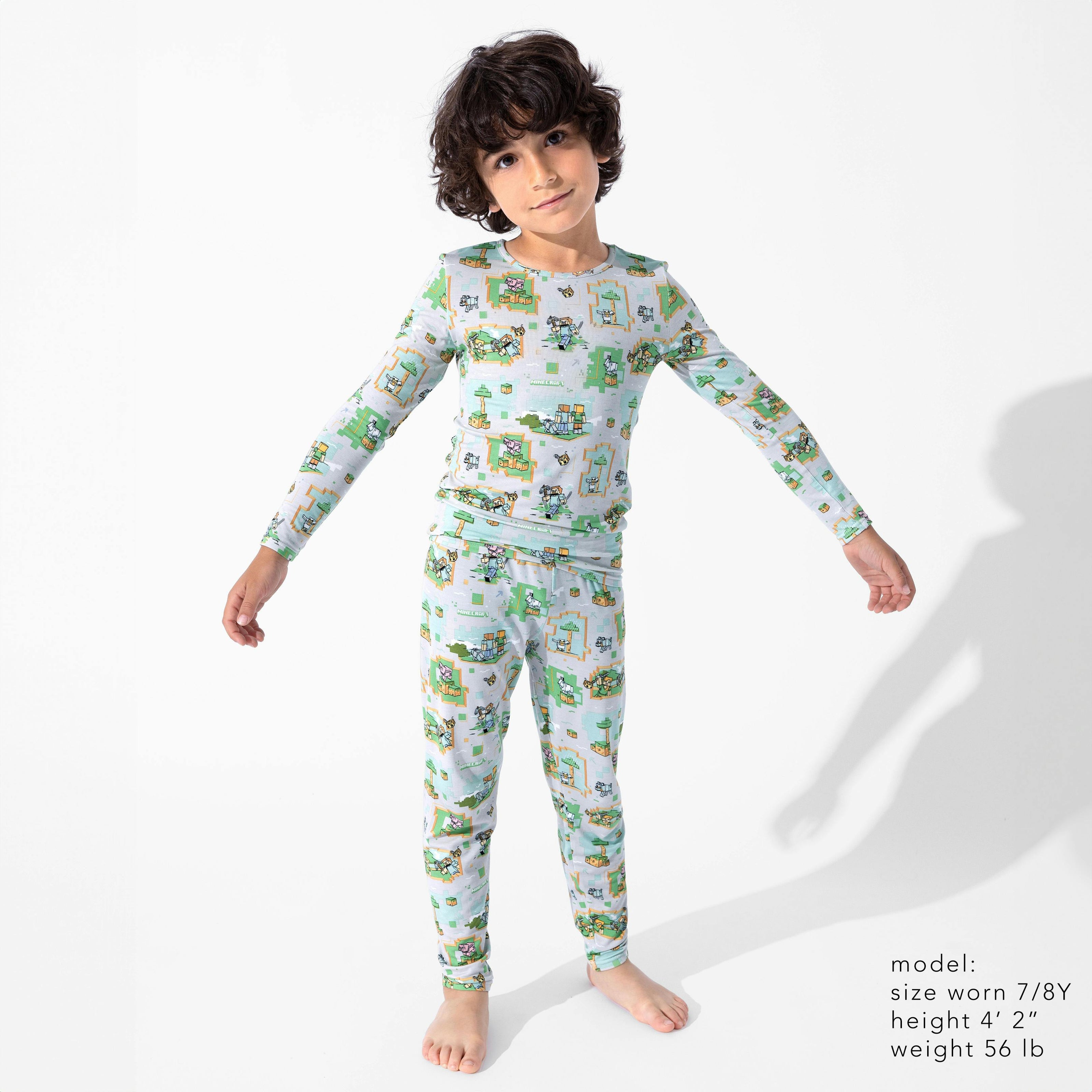 Minecraft Overworld Dreams Kids Pajamas