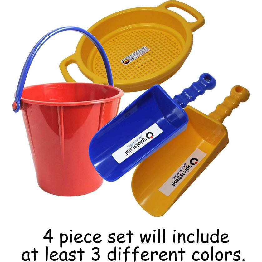 Sand Toys Bundle Includes Large Pail