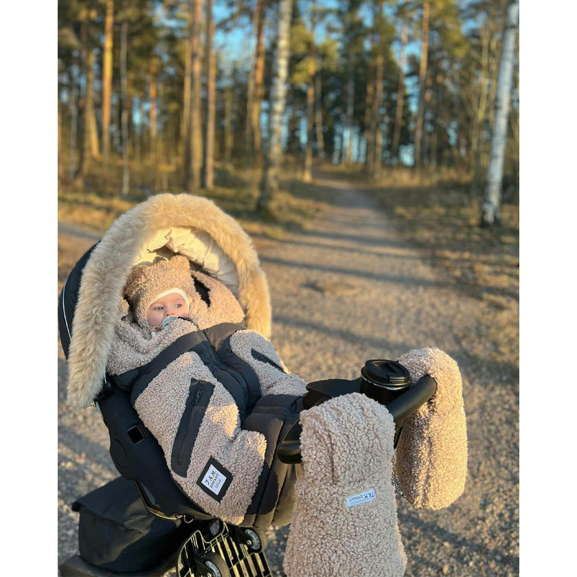 Warmmuffs With Fluffy Teddy Exterior