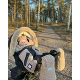 Warmmuffs With Fluffy Teddy Exterior