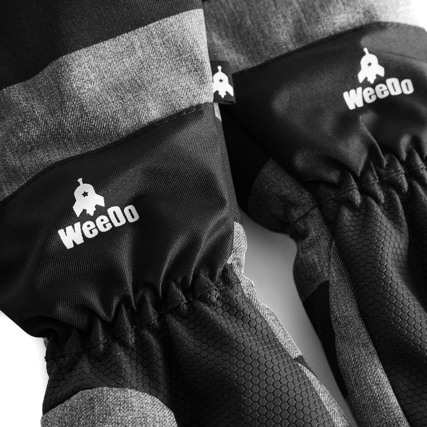 Racoondo Mittens, Grey
