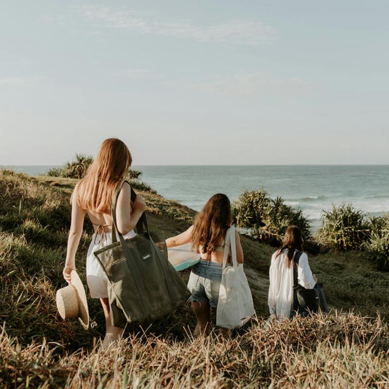 Beach Hauler™ - Mini Mesh Beach Bag – Pandanus