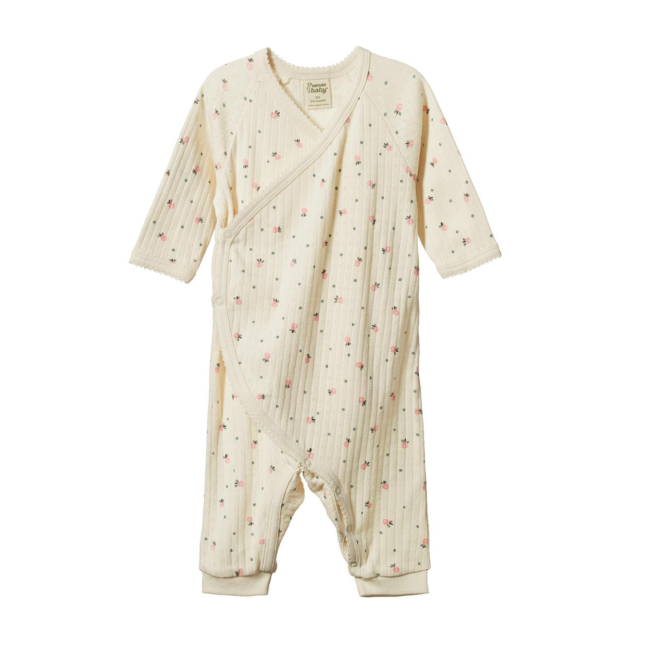Pointelle Kimono Stretch and Grow