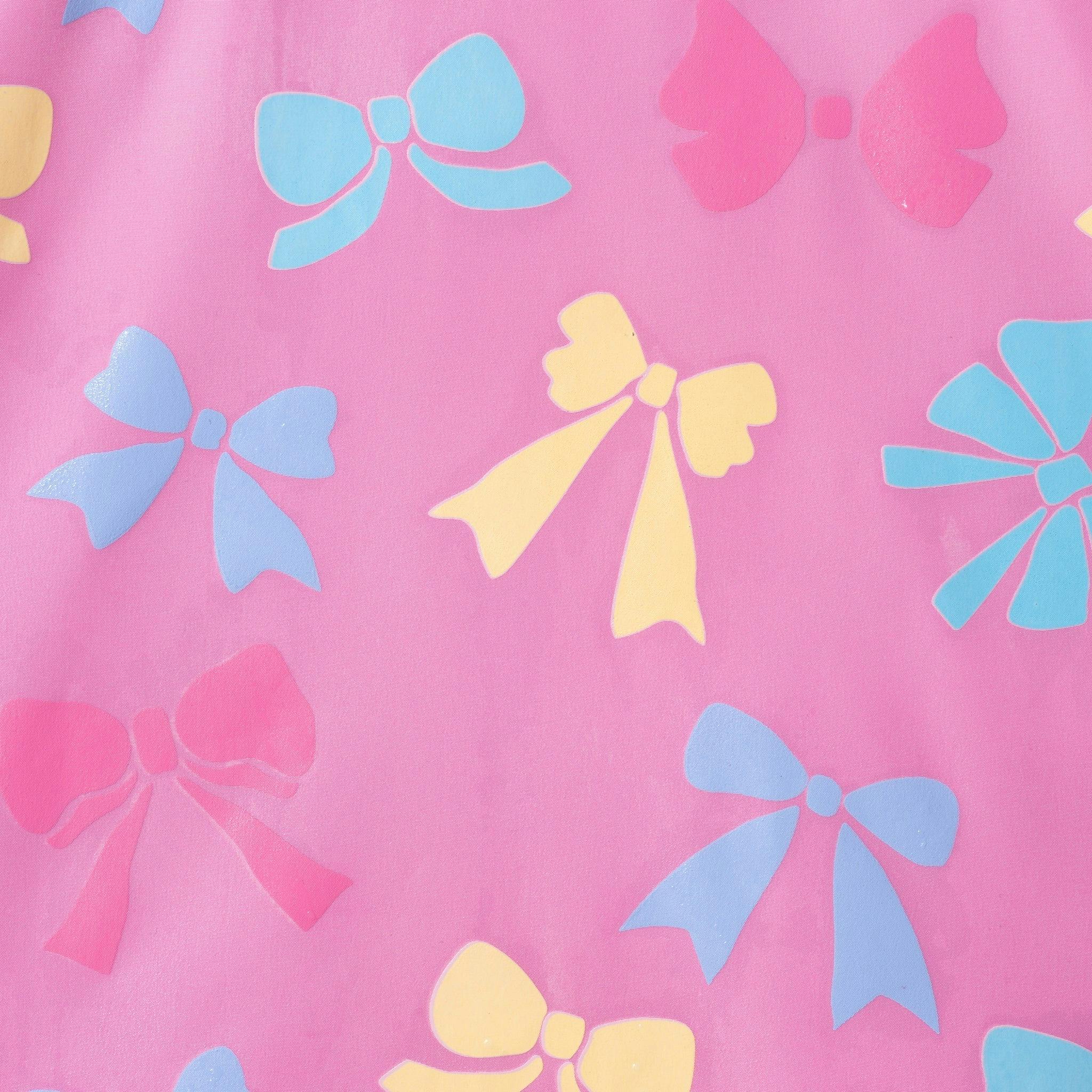 Reversible Color-Changing Puffer Jacket | Pink Bows