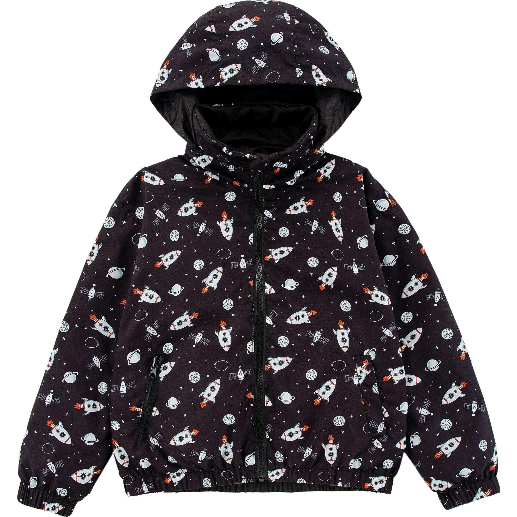 Max Reversible Rain Jacket Windbreaker, Spaceships