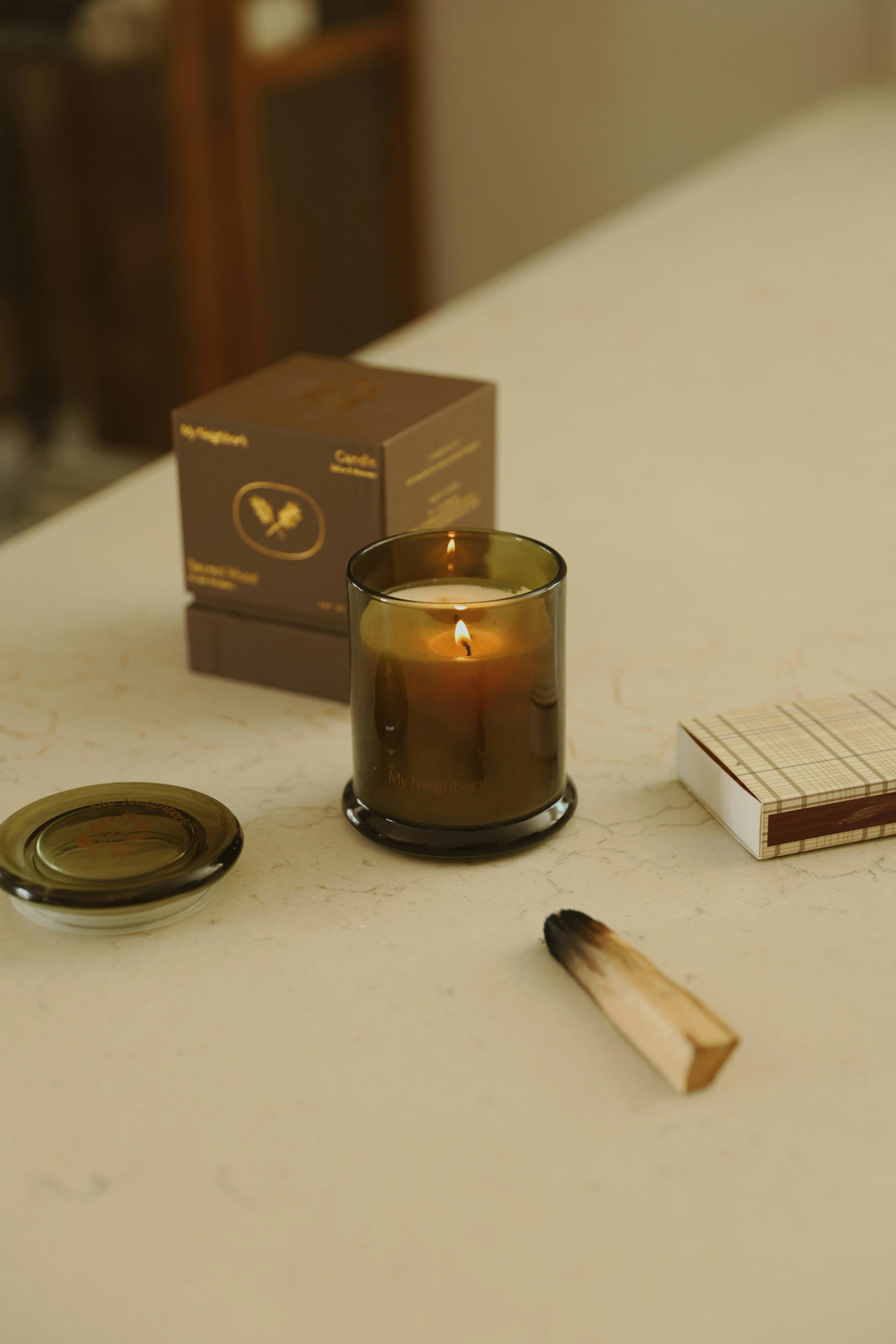 Sacred Wood Candle (Palo Santo)