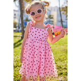 Women's Pink Hearts Tank Dress