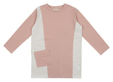 Colorblock Pocket 3-Quarter Sleeves Tee
