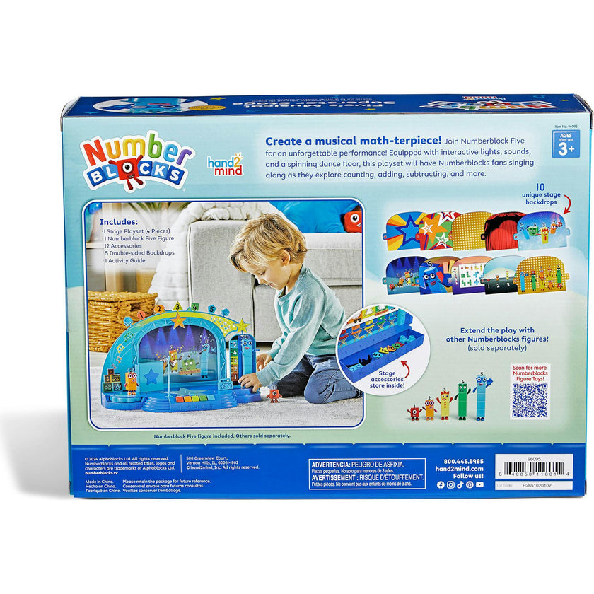 Numberblocks® Five's Musical Superstar Stage