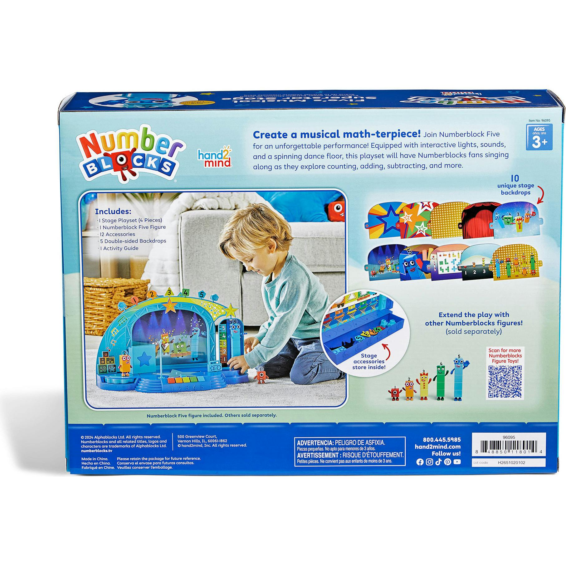 Numberblocks® Five's Musical Superstar Stage