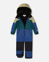 One-Piece Teknik Snowsuit Colorblocked