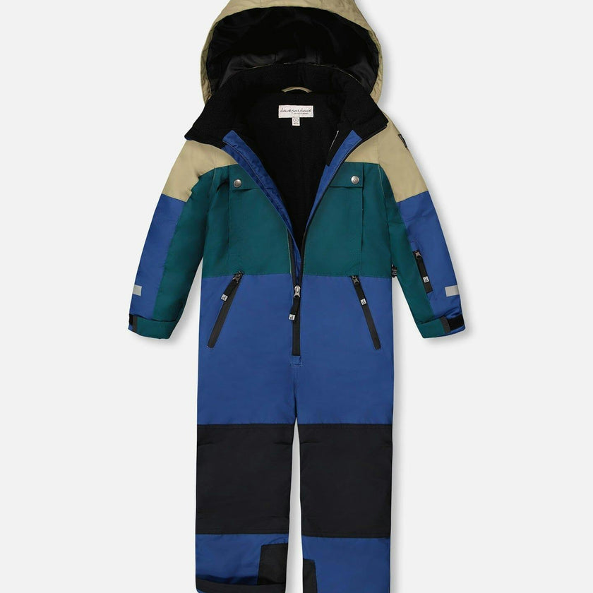 One-Piece Teknik Snowsuit Colorblocked
