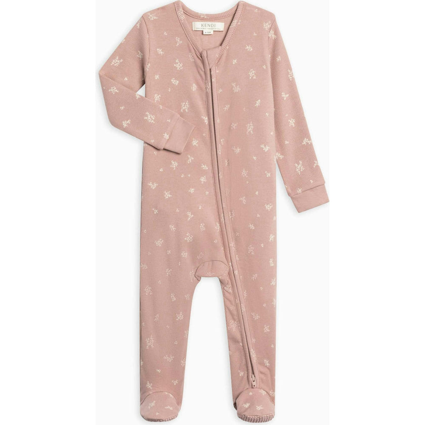 Kit Ribbed Zipper Sleeper