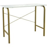 40" Home Office Computer Desk with Metal Base
