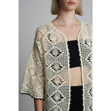 VIOLET CROCHET COVER UP | IVORY