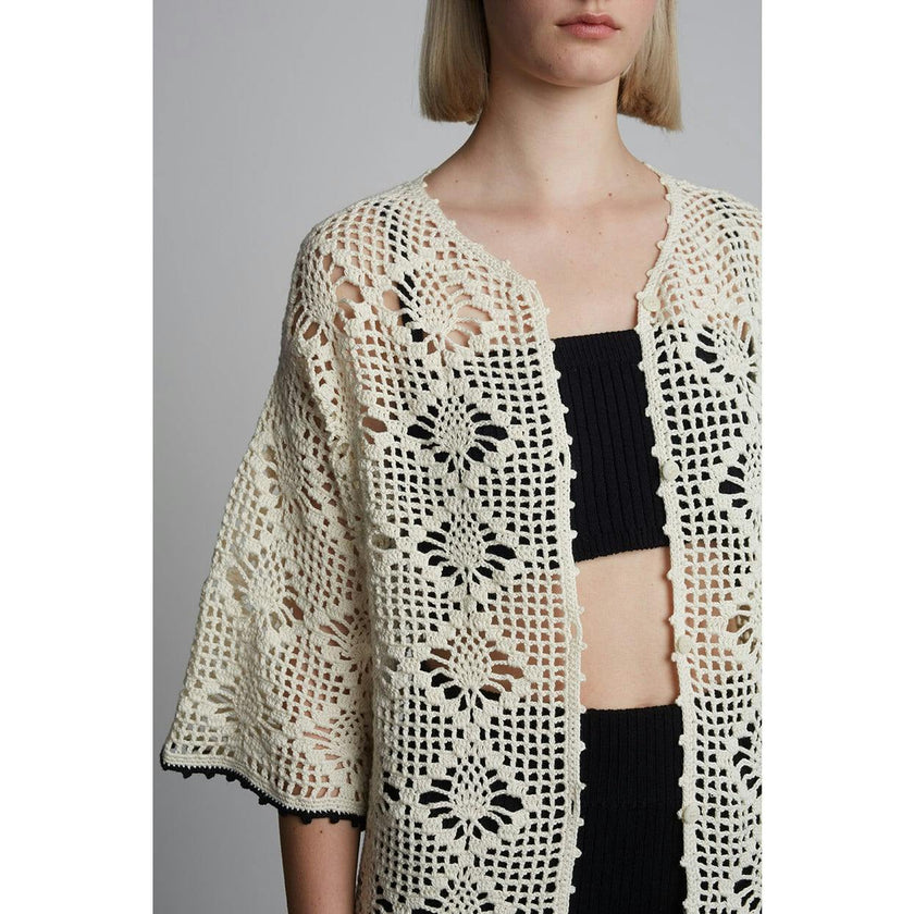 VIOLET CROCHET COVER UP | IVORY