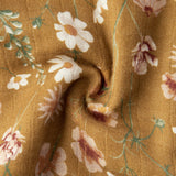 Wildflower Contour Four Layer Burp Cloth
