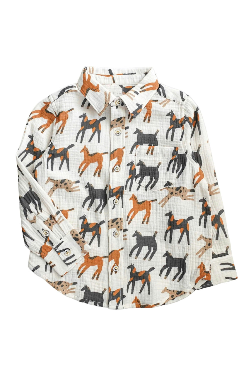 Giddy-Up Jacob Jacob Buttondown Shirt