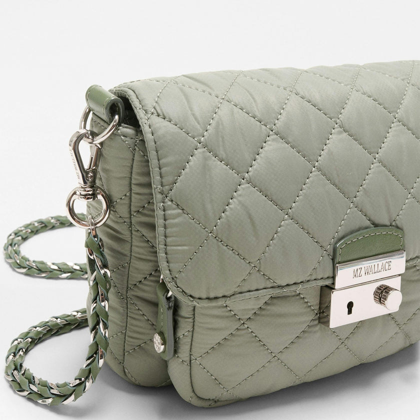 Agave Green Small Crosby Lock Crossbody