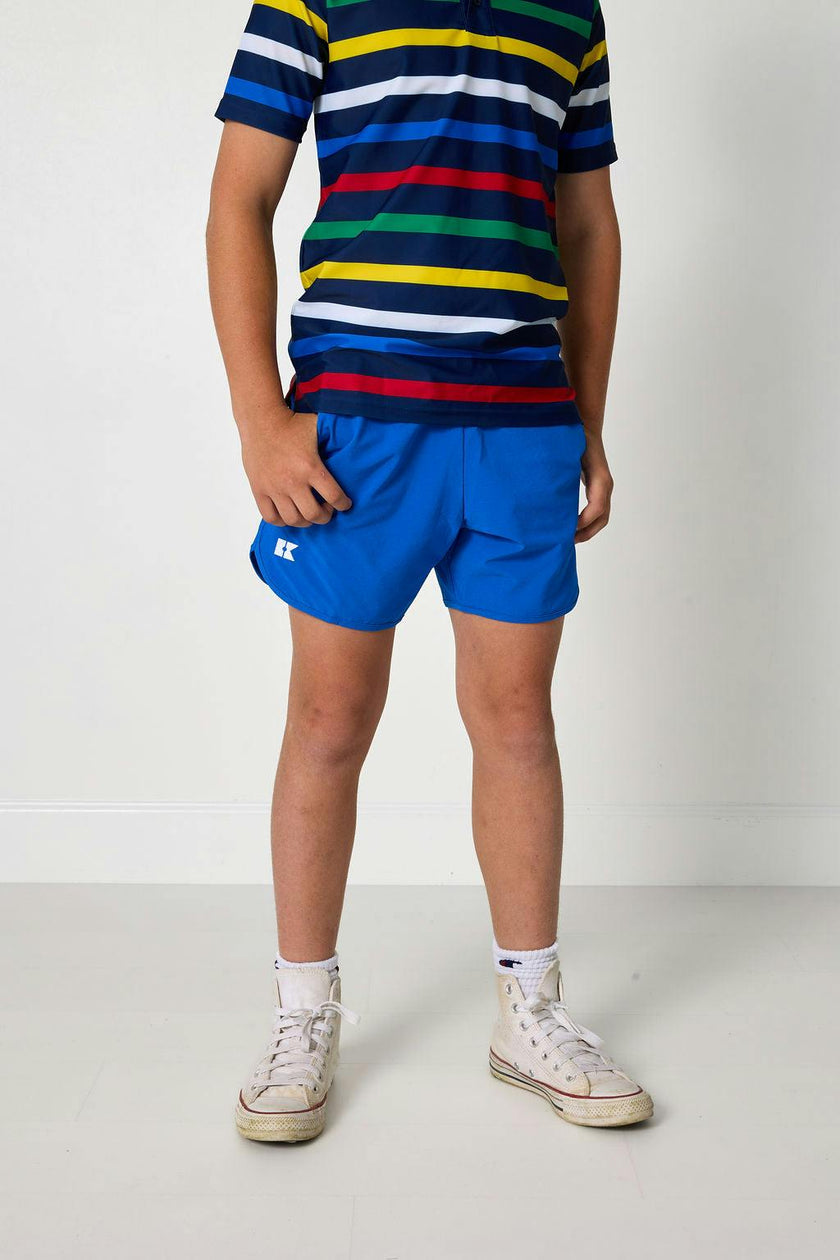royal blue super short