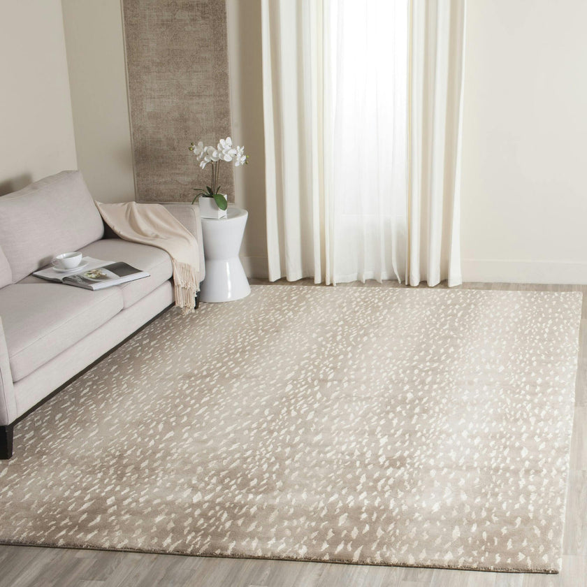 Tibetan Knox  Rug, Grey