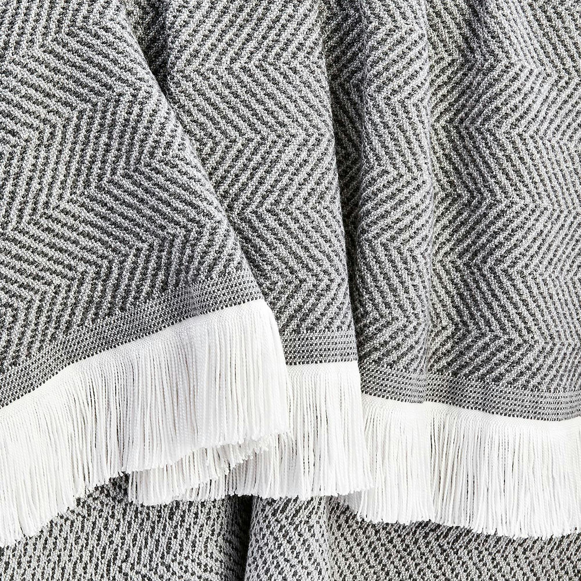 Herringbone Stain Resistant Indoor Outdoor Throw