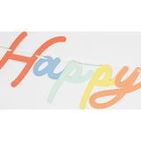 Bright Personalisable Birthday Garland Set