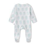 Footie Pajama Sleepsuit - Petite Chouette Green