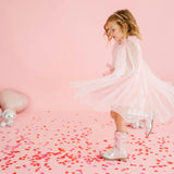 Flocked Heart Cape