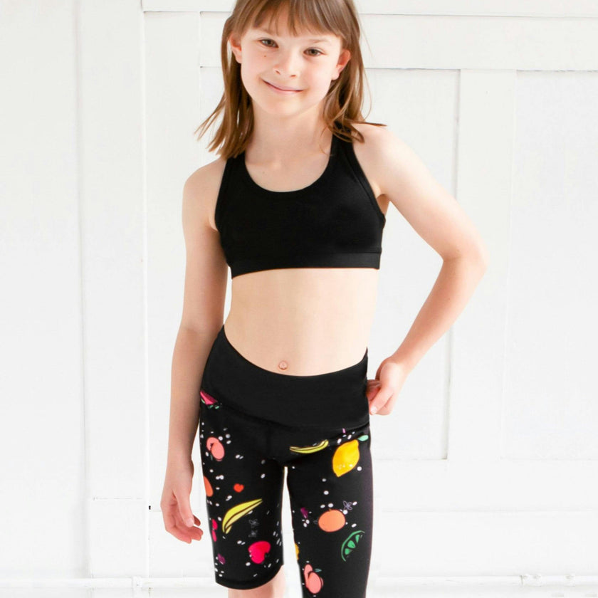Printed Activewear Bike Shorts