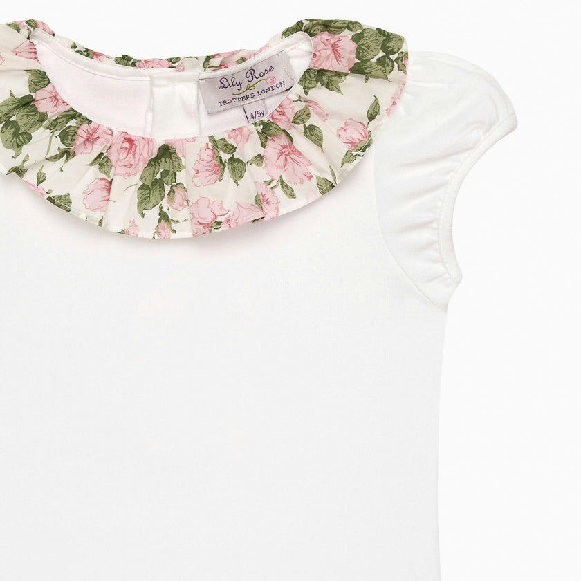 Carline Rose Willow Jersey Top in Pink