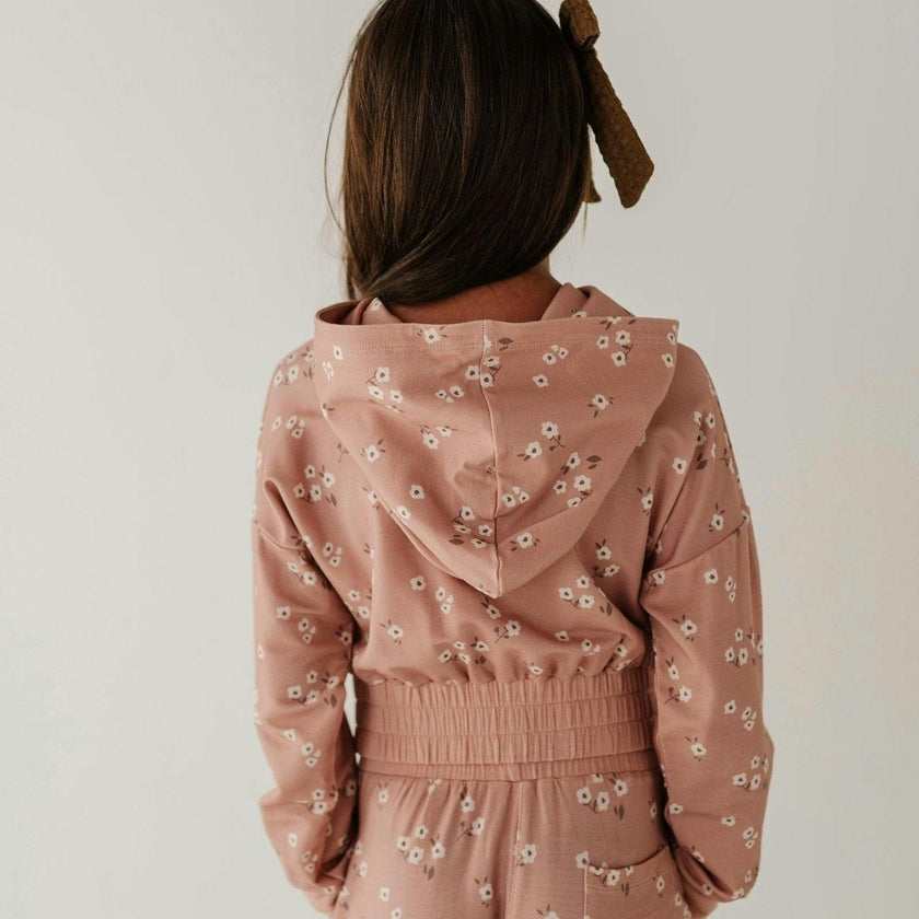 Girl's Terry Jogger Heart Twinkle Floral
