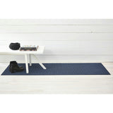 Breton Stripe Shag Floor Mat, Blue