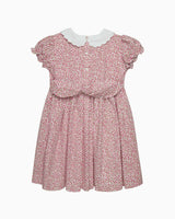 Petal Collar Duck Dress in Red Cherry