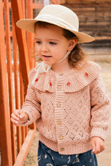 Thea Cardigan in Dusty Bloom