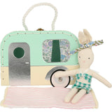 Caravan Bunny Mini Suitcase Doll