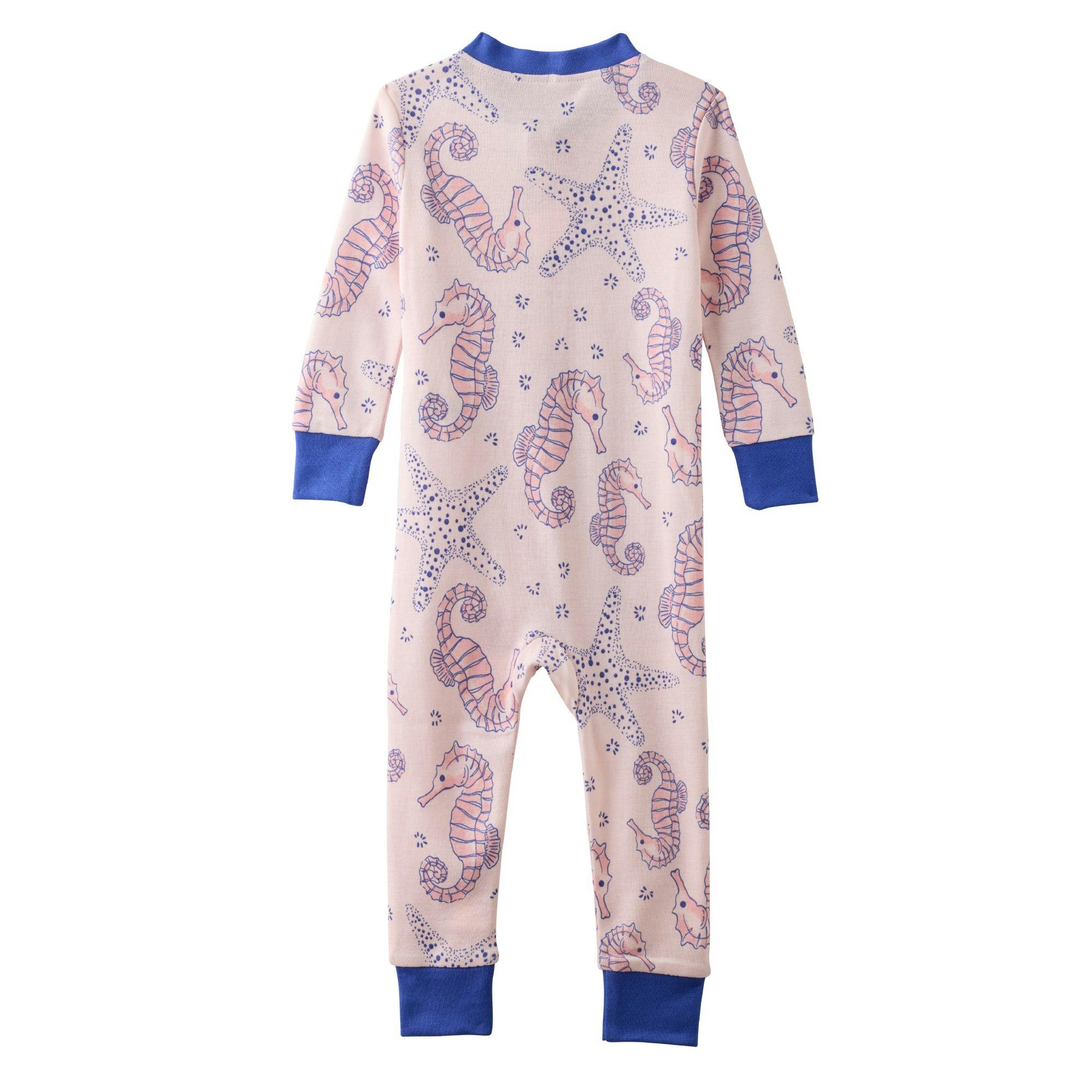 SHAWN Snug-fit Footless Baby Pajamas for Boys & Girls