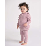 Baby Girls Fuzzy Hooded Cardigan