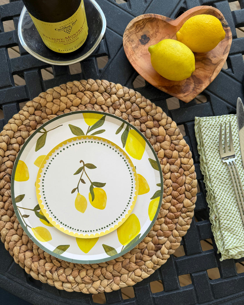 Sorrento Duet Hors d'Oeuvres Plate Set - Limon