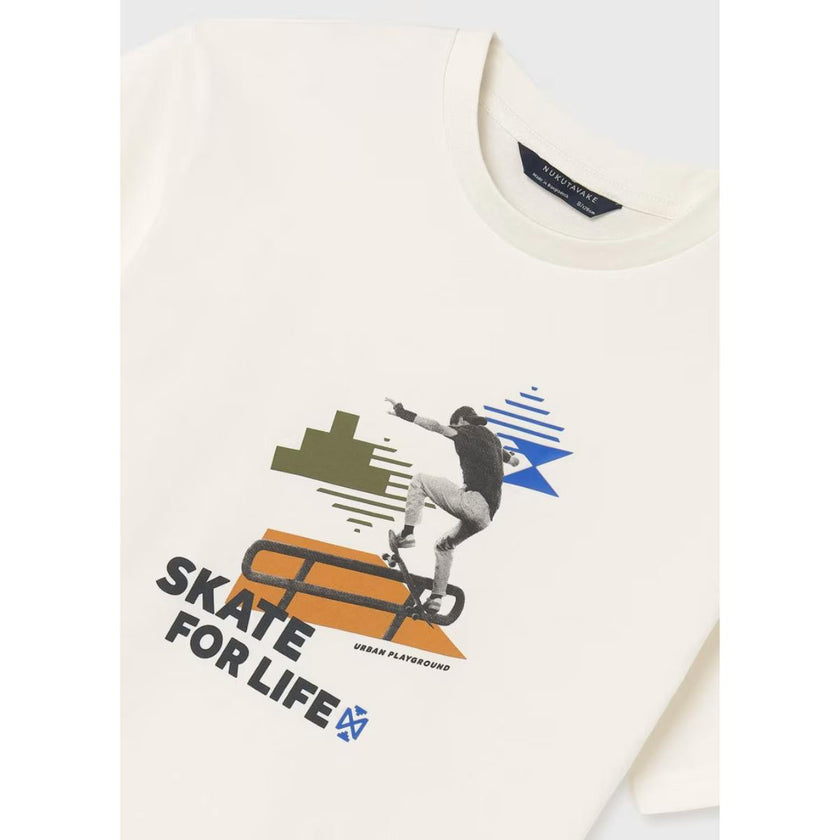 Boy Set of 2 Contrasting T-Shirts