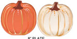 Harvest 8-Inch Paper Plates (set of 8)