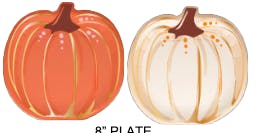 Harvest 8-Inch Paper Plates (set of 8)